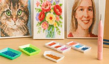 diamond painting action