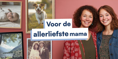 Moederdag actie Diamond Painting eigen foto