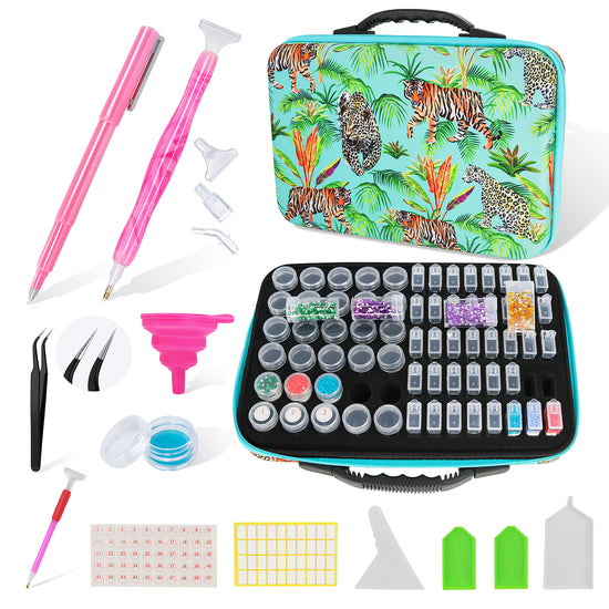 Mega Opberg Koffer met Accessoires - Diamond Painting Pro