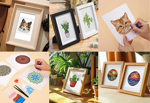 Mini diamond painting