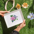 Bloemen Mini Diamond Painting - Kleurrijke Vibes set (12 Stuks) - Diamond Painting Pro