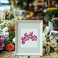 Bloemen Mini Diamond Painting - Kleurrijke Vibes set (12 Stuks) - Diamond Painting Pro
