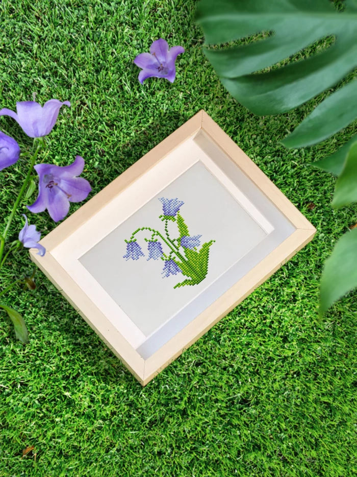 Bloemen Mini Diamond Painting - Natuurlijk Mooi (12 Stuks) - Diamond Painting Pro