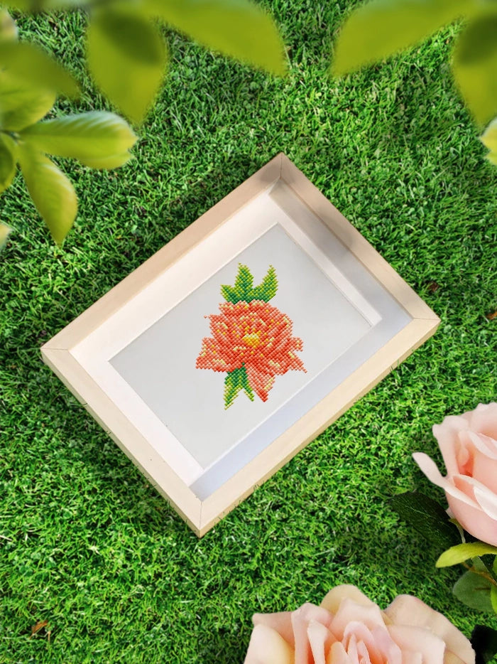 Bloemen Mini Diamond Painting - Natuurlijk Mooi (12 Stuks) - Diamond Painting Pro