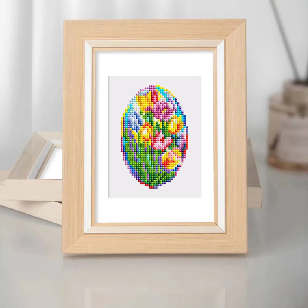 Bloemenraam Mini Diamond Painting set (12 stuks) - Diamond Painting Pro