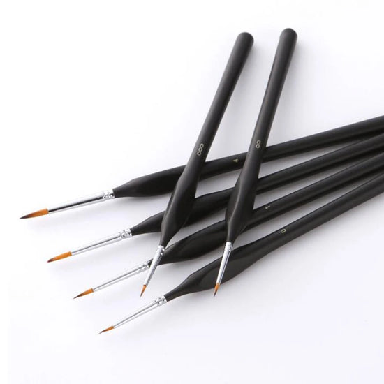Set van 6 Detail Penselen - Diamond Painting Pro