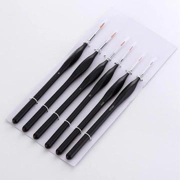 Set van 6 Detail Penselen - Diamond Painting Pro