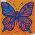 Diamond painting Abstracte vlinder vierkante stenen 50x50cm - kind