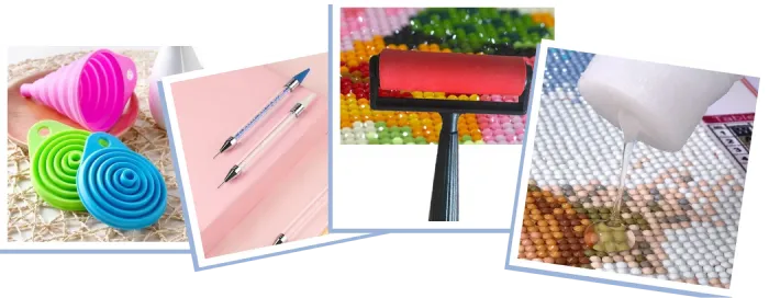 Diamond painting accessoires