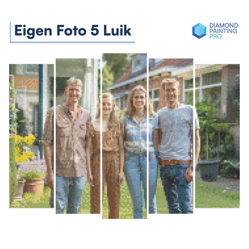 Eigen Foto 5 luik - Diamond Painting Pro
