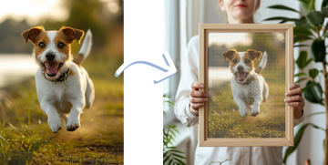 Diamond Painting eigen foto voorbeeld aanvragen