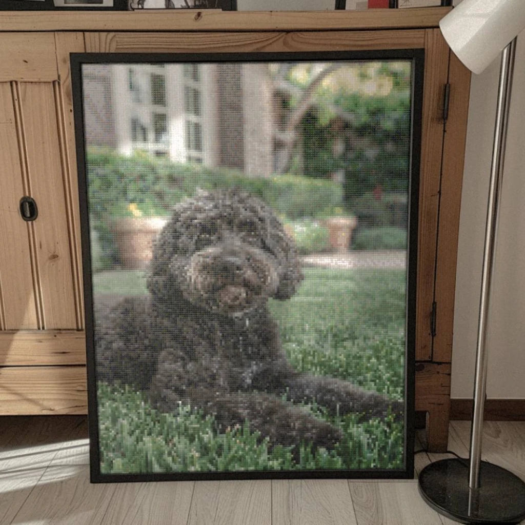 Diamond painting eigen foto