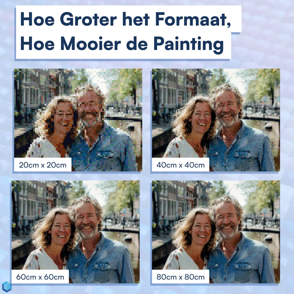 Eigen Foto 5 luik - Diamond Painting Pro