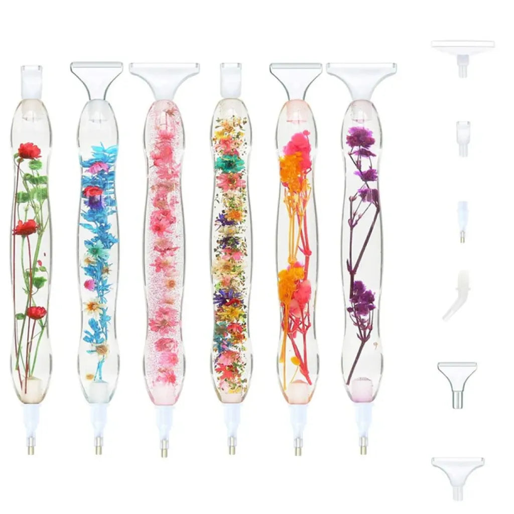 Diamond Painting Pen - Handgemaakte Bloemen - Diamond Painting Pro