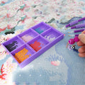 Diamond Painting Schudbakje met 6 Compartimenten - Diamond Painting Pro