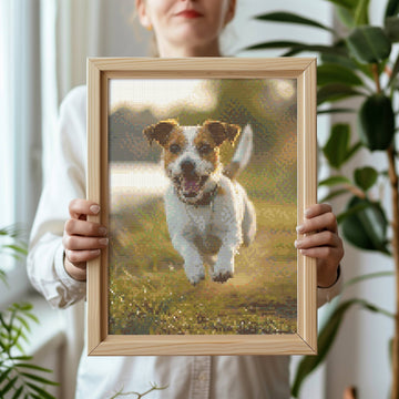 Diamond Painting Eigen Foto