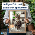Eigen foto schilderen op nummer