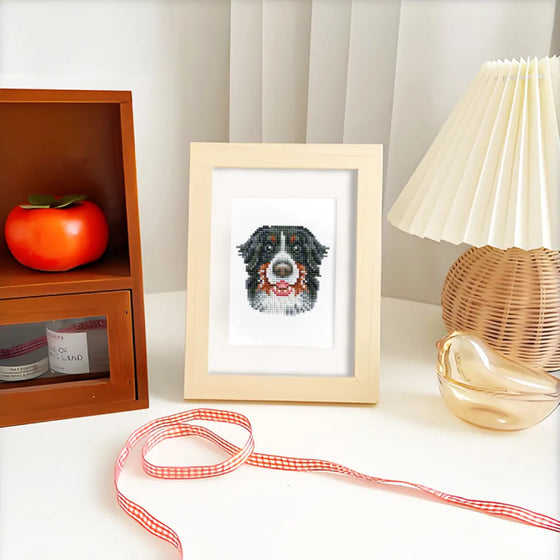 Vierkant diamantschilderij, grote hond, 11 x 15 inch canvas mozaïek foto's, kruissteekkits, schilderen op nummer, 5D-ambachten, volwassen steekornament met HD viscose canvas kruissteek set Vierkant diamantschilderij, grote hond, 11 x 15 inch canvas mozaïek foto's, kruissteekkits, schilderen op nummer, 5D-ambachten, volwassen steekornament met HD viscose canvas kruissteek set