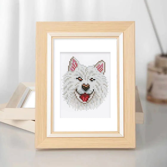 Honden Mini Diamond Painting set (12 stuks) - Diamond Painting Pro