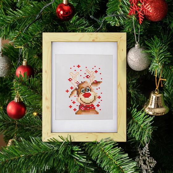 Kerst Mini Diamond Painting versie 1 - 12 Stuks - Diamond Painting Pro