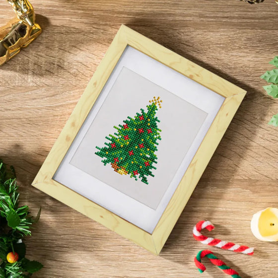 Kerst Mini Diamond Painting versie 1 - 12 Stuks - Diamond Painting Pro
