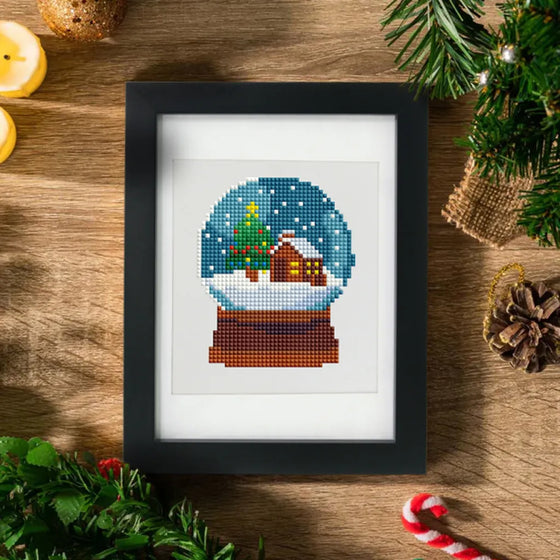 Kerst Mini Diamond Painting versie 1 - 12 Stuks - Diamond Painting Pro