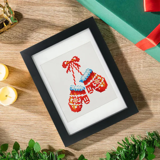 Kerst Mini Diamond Painting versie 1 - 12 Stuks - Diamond Painting Pro