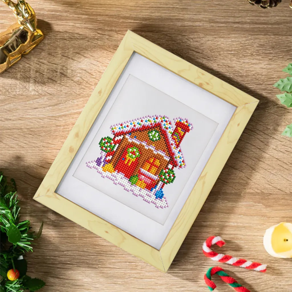 Kerst Mini Diamond Painting versie 2 - 12 Stuks - Diamond Painting Pro
