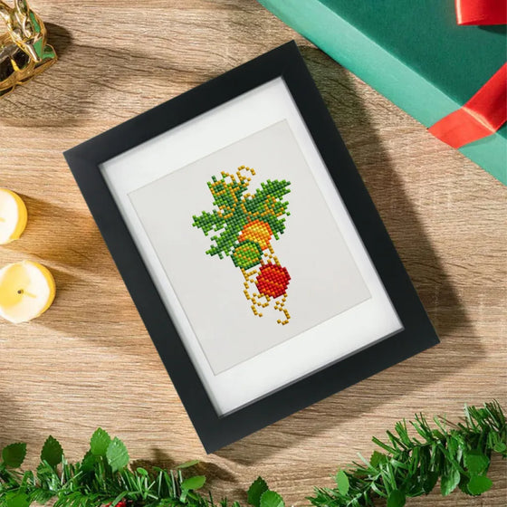 Kerst Mini Diamond Painting versie 2 - 12 Stuks - Diamond Painting Pro