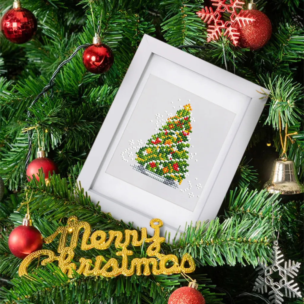 Kerst Mini Diamond Painting versie 3 - 12 Stuks - Diamond Painting Pro