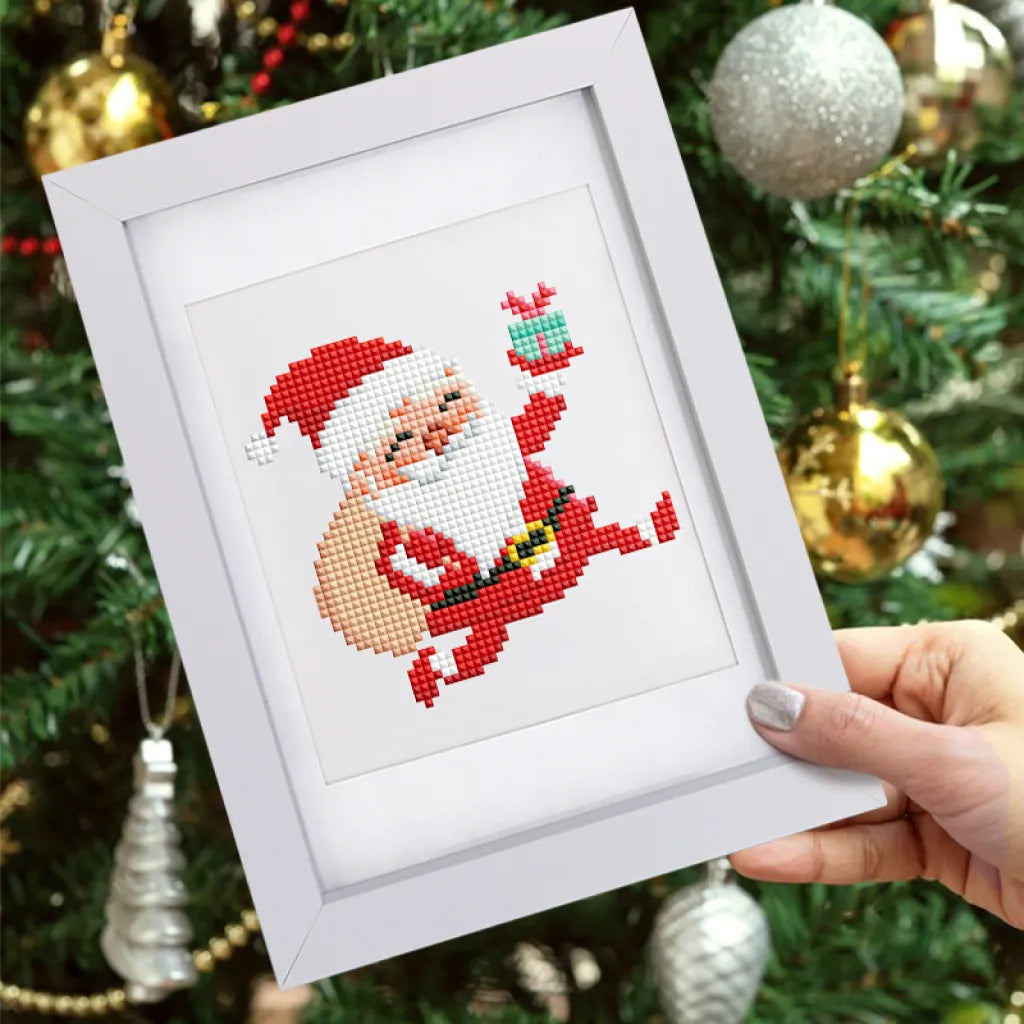 Kerst Mini Diamond Painting versie 3 - 12 Stuks - Diamond Painting Pro