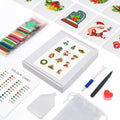 Kerst Mini Diamond Painting versie 3 - 12 Stuks - Diamond Painting Pro
