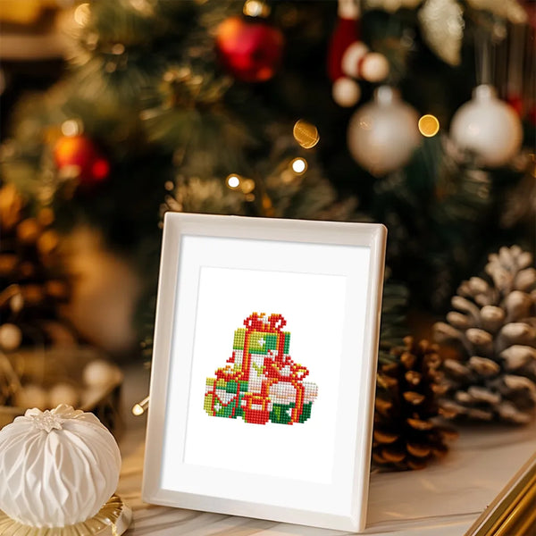 Kerst Mini Diamond Painting set (6 stuks) - Diamond Painting Pro