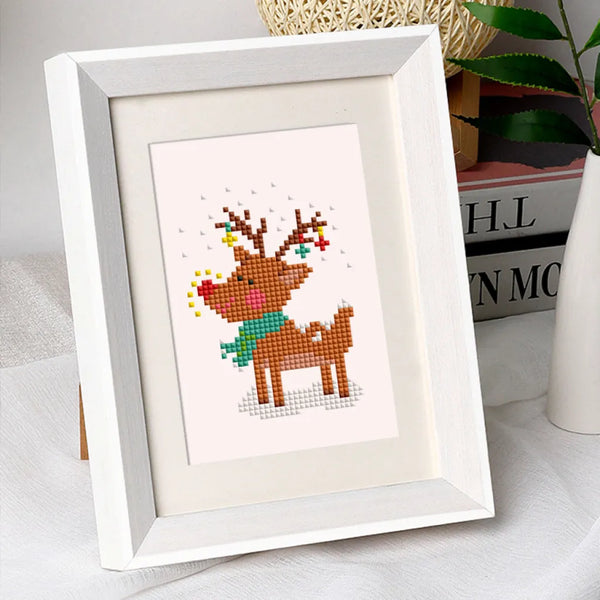Kerst Mini Diamond Painting set (6 stuks) - Diamond Painting Pro