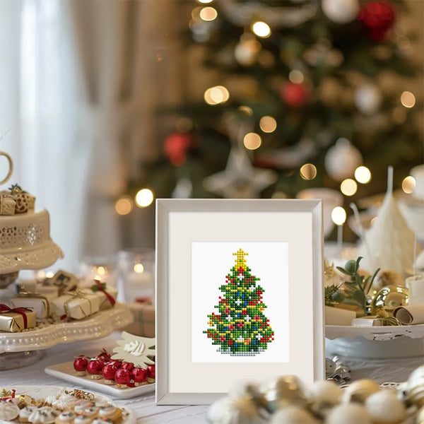Kerst Mini Diamond Painting set (6 stuks) - Diamond Painting Pro