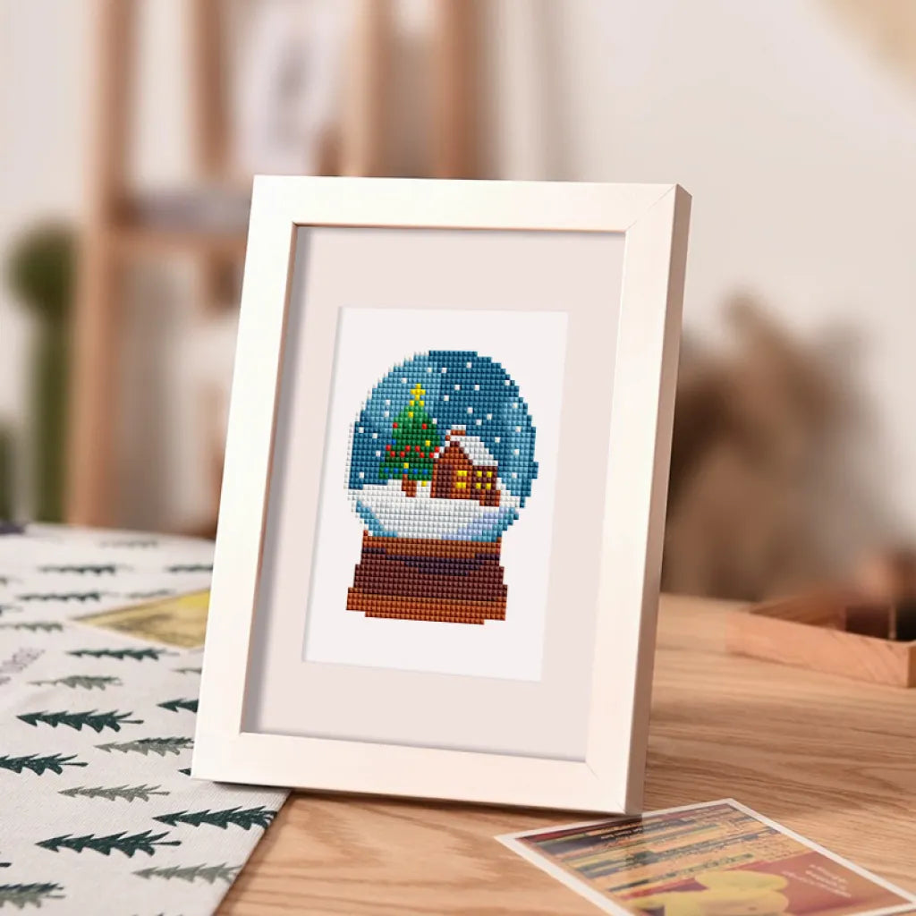 Kerst Mini Diamond Painting set (6 stuks) - Diamond Painting Pro