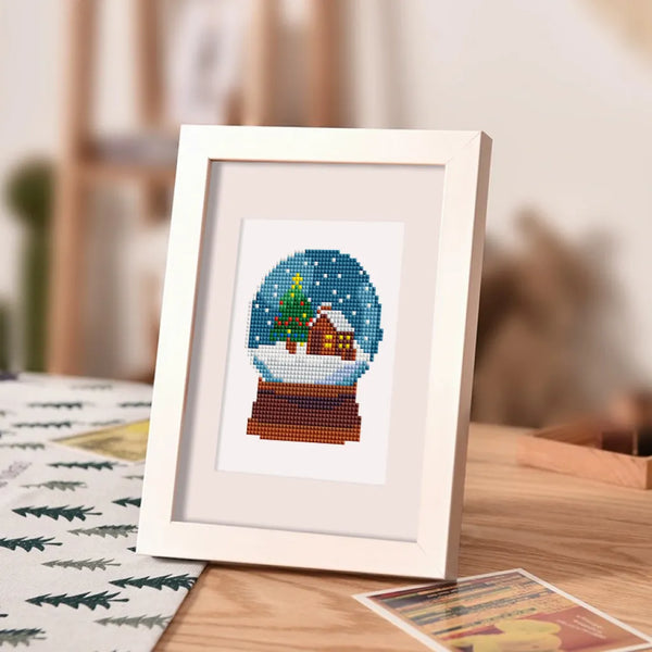 Kerst Mini Diamond Painting set (6 stuks) - Diamond Painting Pro