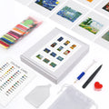 Kunstwerken Mini Diamond Painting set (12 stuks) - Diamond Painting Pro