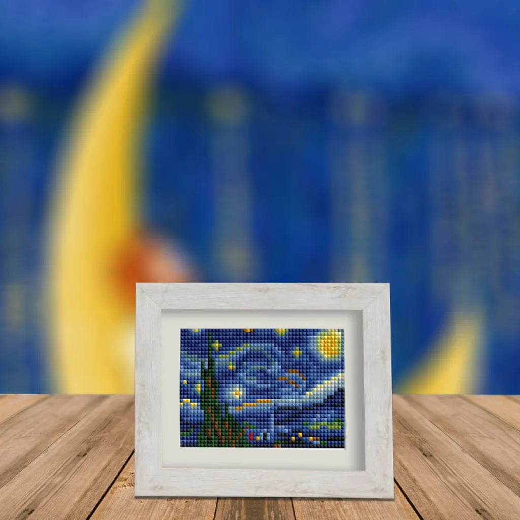 Kunstwerken Mini Diamond Painting set (12 stuks) - Diamond Painting Pro