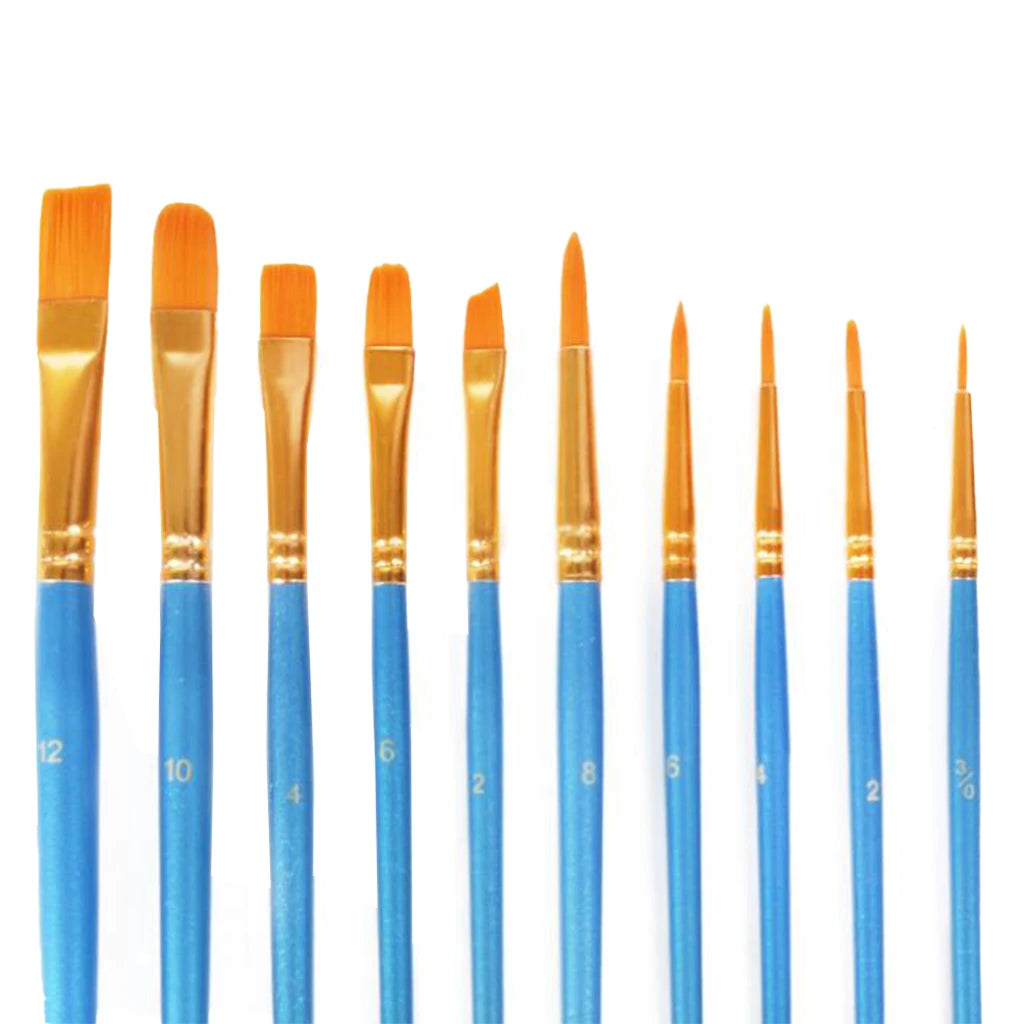 Gratis Kwaliteit Penselen Set - 10-delig - Diamond Painting Pro