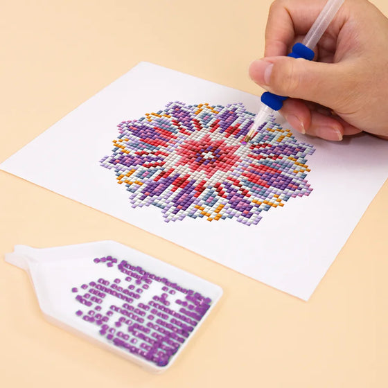 5D Diamond Painting spiegel, mandala, make-upspiegel 5D Diamond Painting spiegel, mandala, make-upspiegel