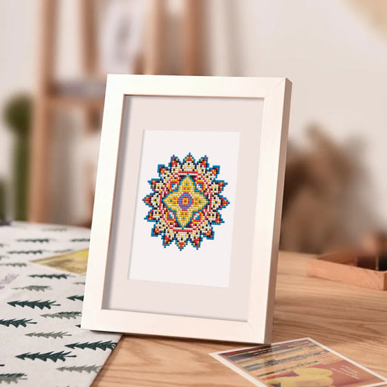 Mandala Mini Diamond Painting set (12 stuks) - Diamond Painting Pro