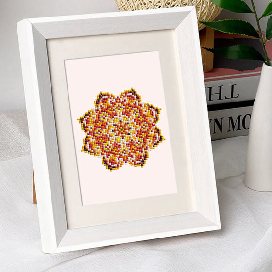 Mandala Mini Diamond Painting set (12 stuks) - Diamond Painting Pro