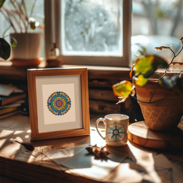 Mandala Mini Diamond Painting set (4 stuks) - Diamond Painting Pro