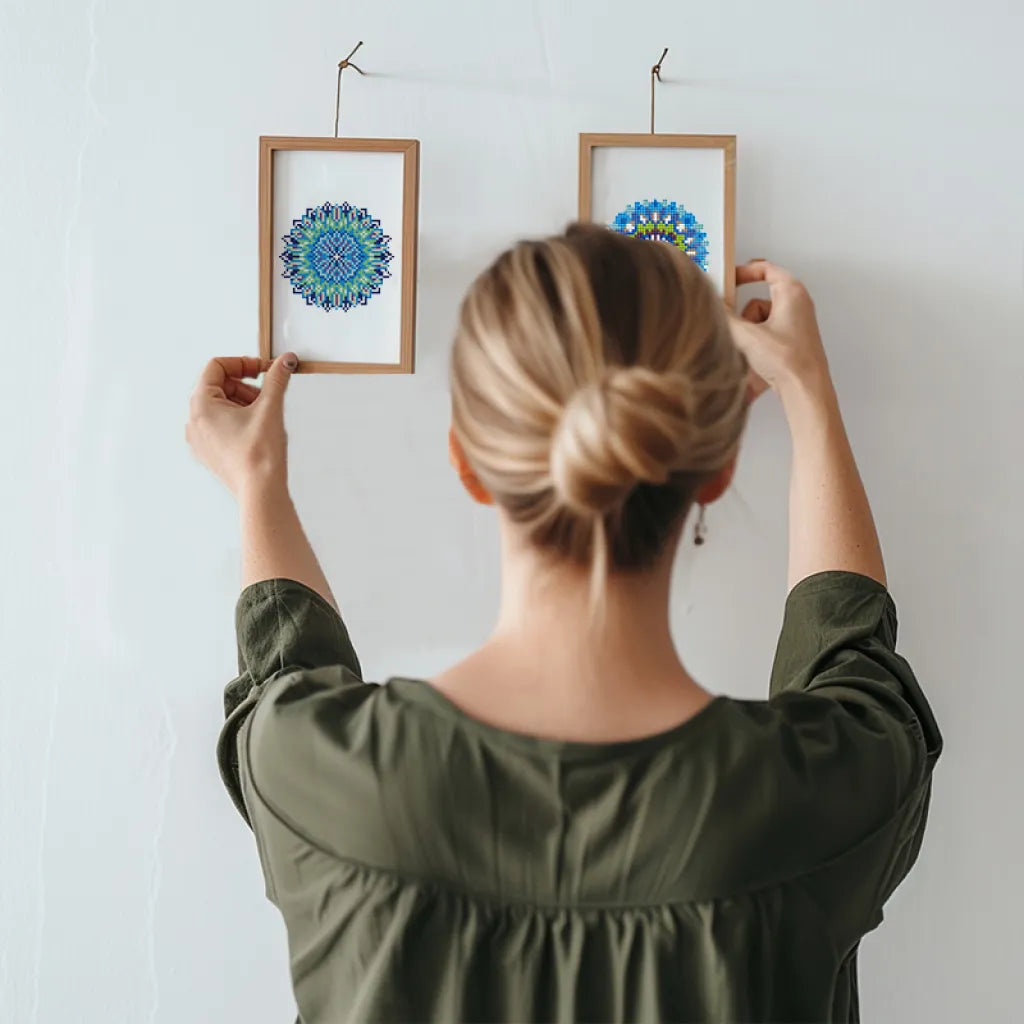 Mandala Mini Diamond Painting set (4 stuks) - Diamond Painting Pro