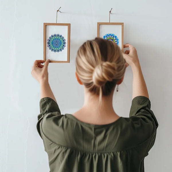 Mandala Mini Diamond Painting set (4 stuks) - Diamond Painting Pro
