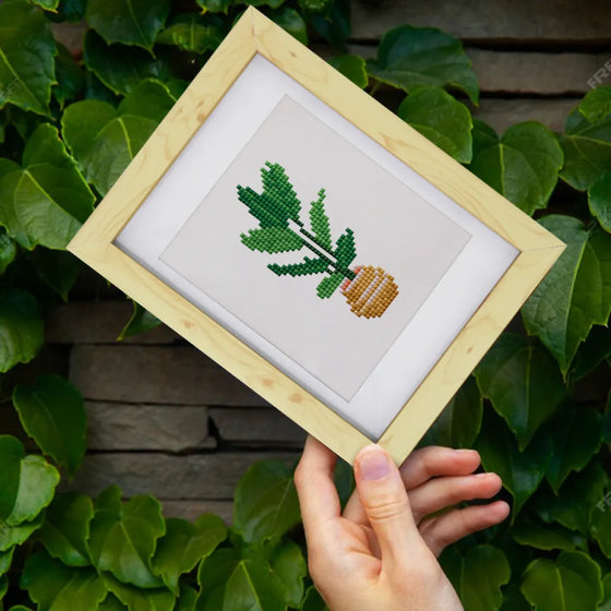 Mix Bloemen en Planten Mini Diamond Painting set (6 stuks) - Diamond Painting Pro