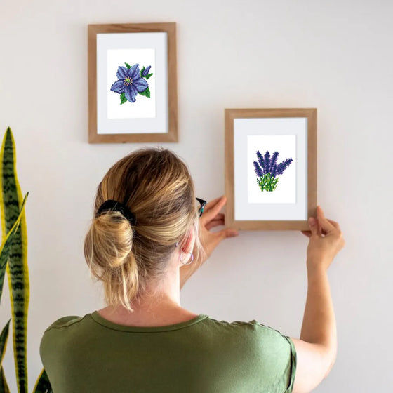 Mix Bloemen en Planten Mini Diamond Painting set (6 stuks) - Diamond Painting Pro
