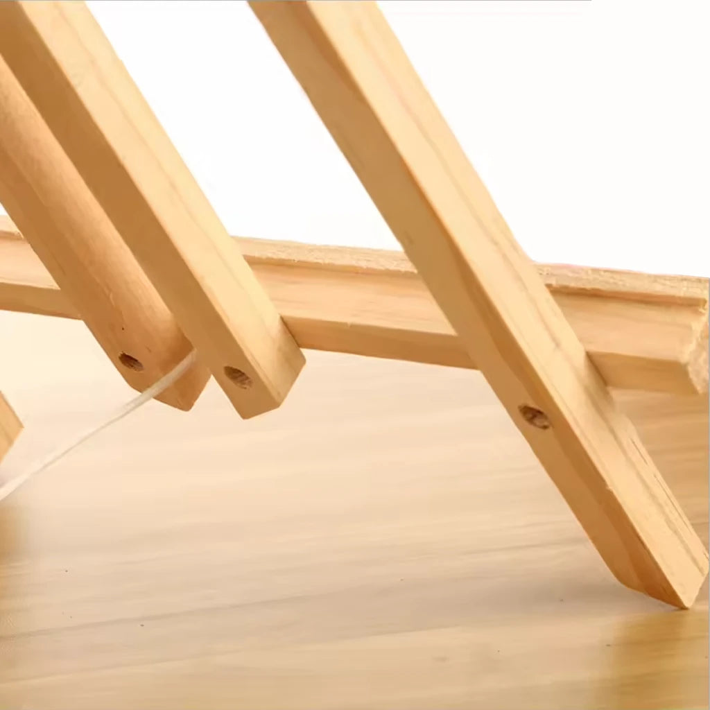 Verstelbare Houten Schildersezel - Diamond Painting Pro