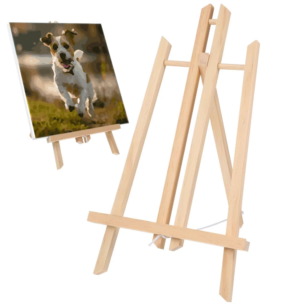 Verstelbare Houten Schildersezel - Diamond Painting Pro